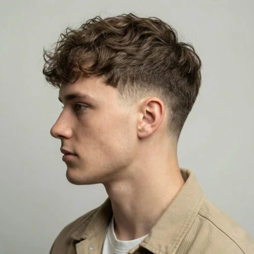 Low taper fade haircuts for men featuring a clean gradual fade on the sides with stylish hair on top