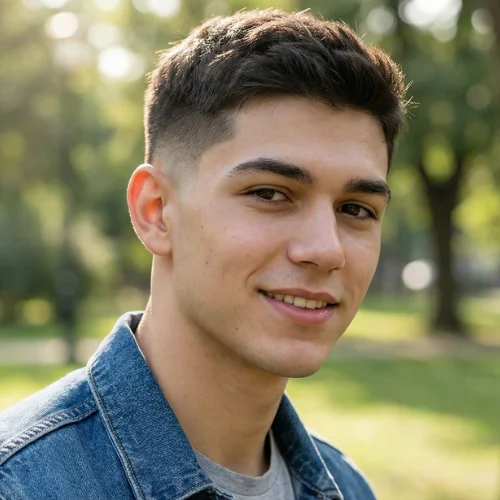 Modern men's haircut featuring a low taper fade all around the sides and back with hair styled on top. The fade creates a uniform, sharp, and polished finish around the ears and neckline, while the top adds volume, texture, and movement. Perfect for men seeking a stylish, contemporary, and well-groomed look with a consistent all-around fade.