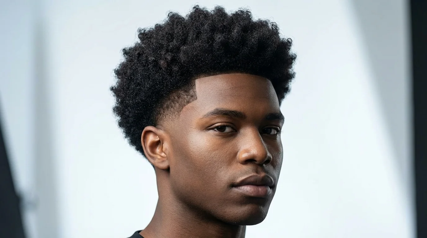 Low Taper Fade Afro: 20 Best Afro Haircuts for Black Men - Low Taper ...