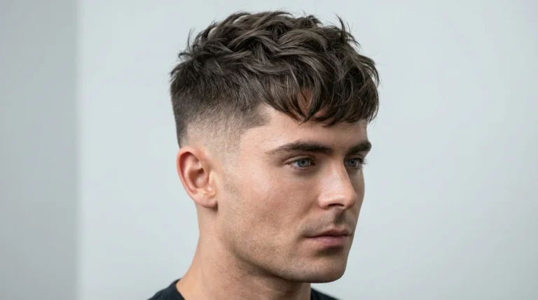 Low Taper Fade Fringe