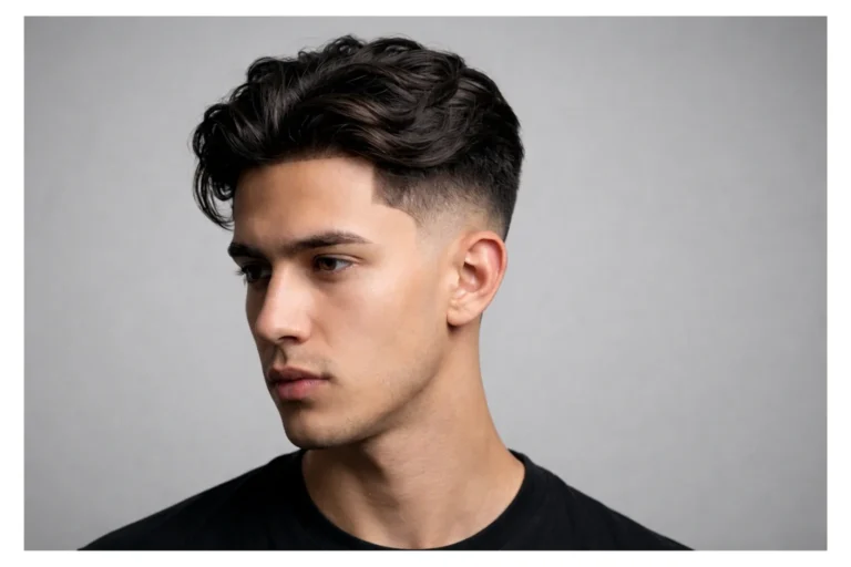 Low taper fade modern haircut with clean blended sides and a stylish textured top for a sharp contemporary look